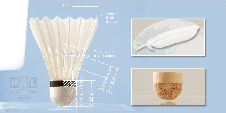 バドミントンシャトル専門メーカーrsl公式直販ストア